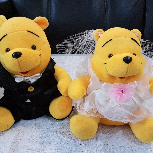 Brand New Winnie The Pooh Lacey Wedding Plush Toys Brand New Winnie The Pooh Lacey Wedding Plush Toys Bricks Figurines On Carou