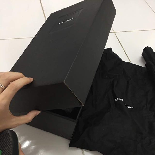 Ysl shoe box hot sale