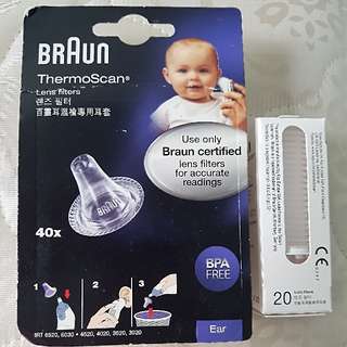 brAun ThermoScan lens filters
