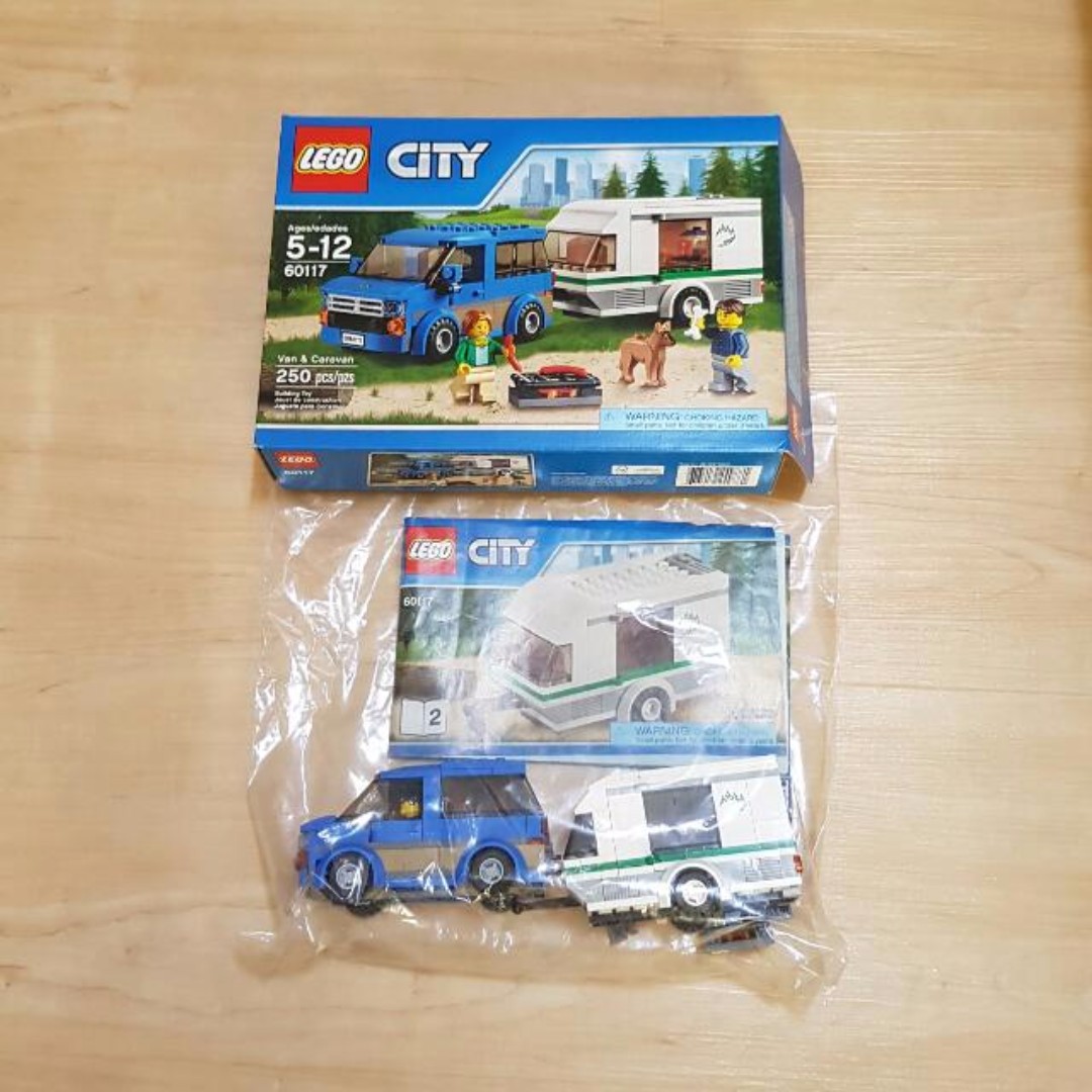 lego city 60117 van & caravan