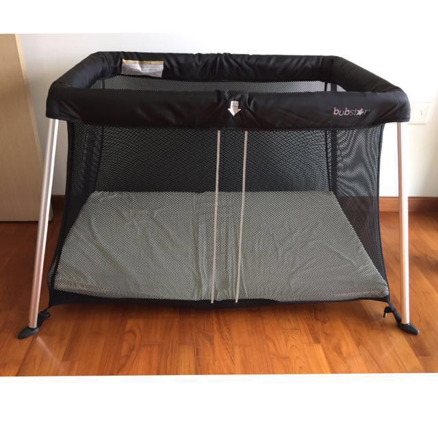 Bubstar travel shop cot