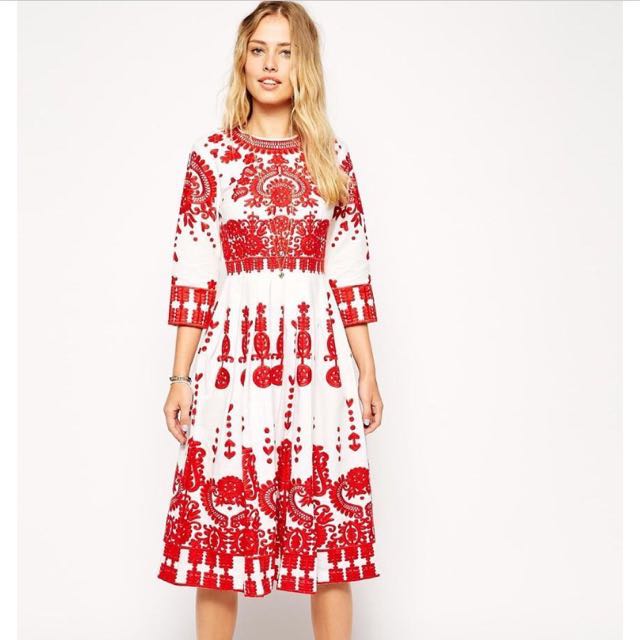 ASOS Premium Boho Indie Embroidery 