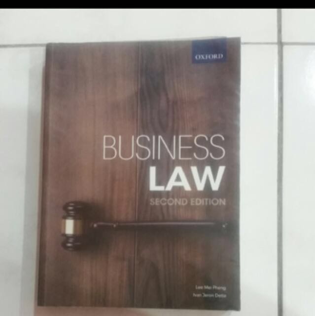 Business Law Oxford Second Edition Lai Meng Pheng Books Stationery Books On Carousell