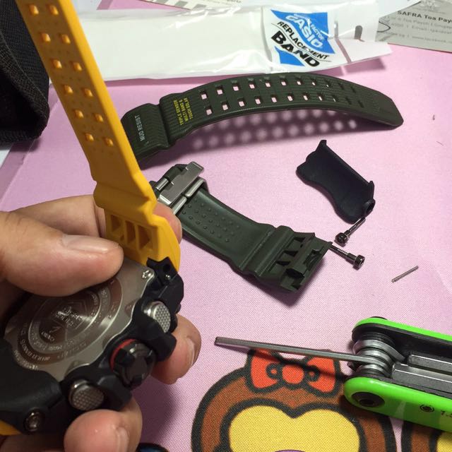 casio mudmaster yellow