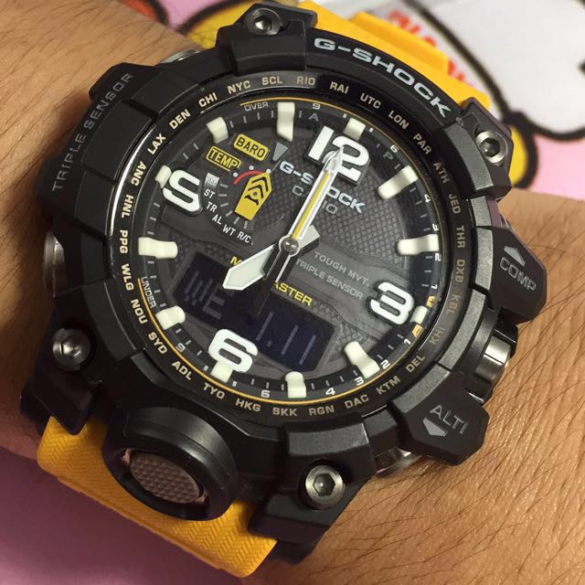 casio mudmaster yellow
