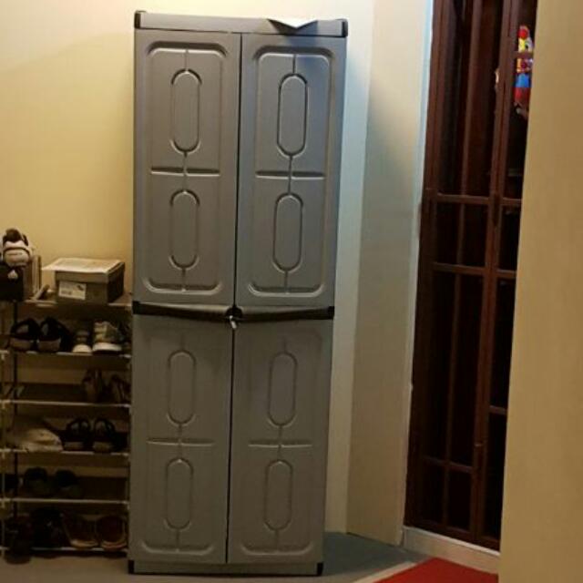 Free Delivery Plastic Cabinet Full Height Low Height Outdoor