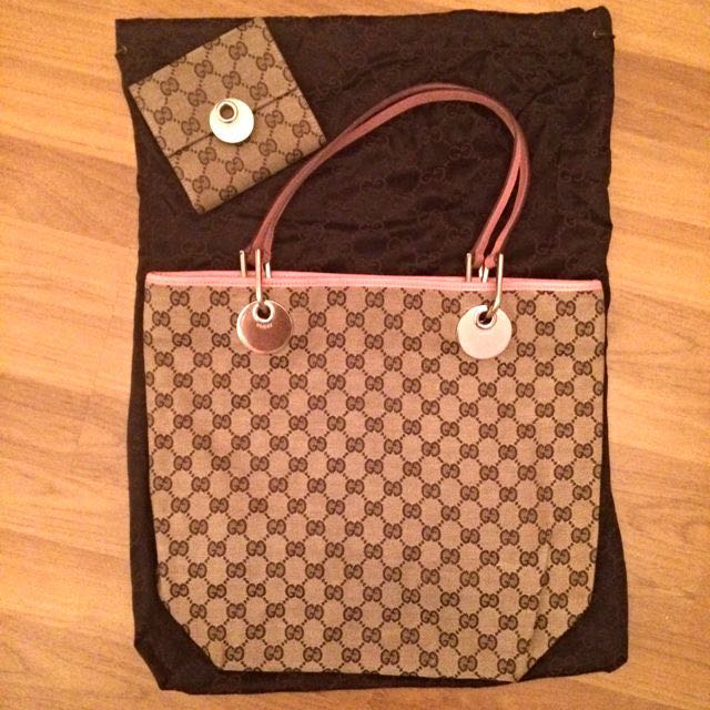 gucci gg canvas eclipse tote