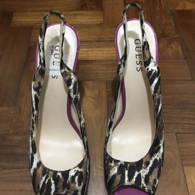 guess women's high heel shoes