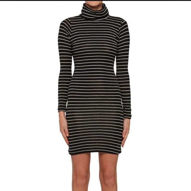 Kookai Mimi Merino Turtleneck Knit Dress Women s Fashion Clothes on Carousell
