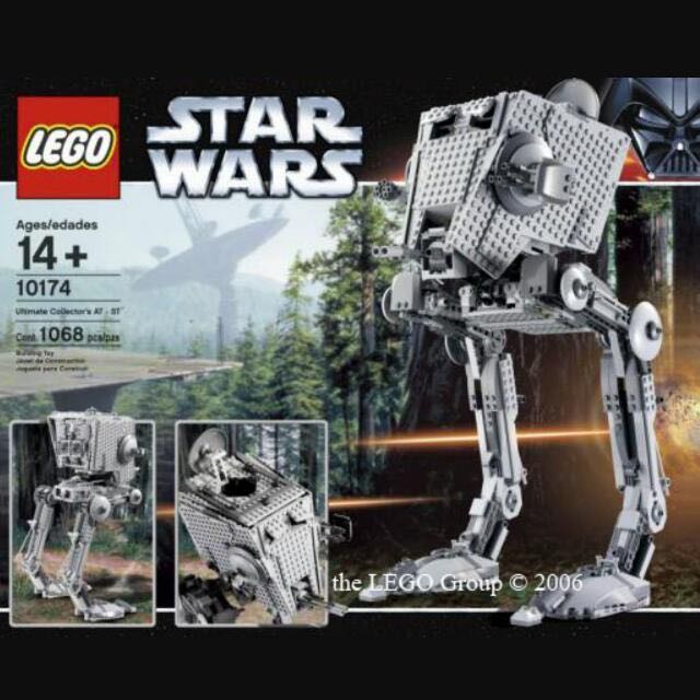 Lego Star Wars - UCS 10174 AT-ST, Toys 