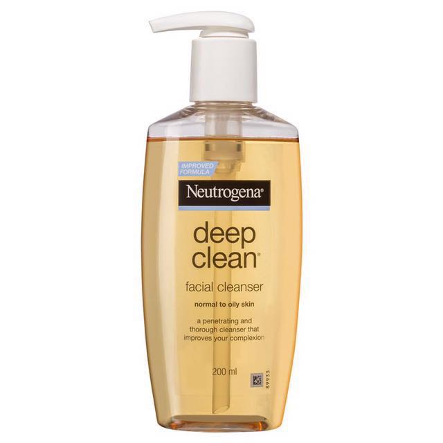 neutrogena deep clean facial cleanser benefits