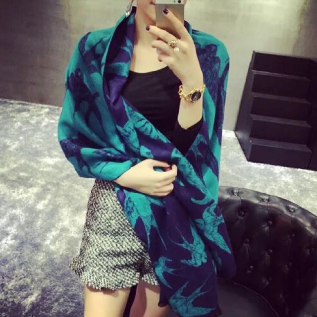 branded cap shawl