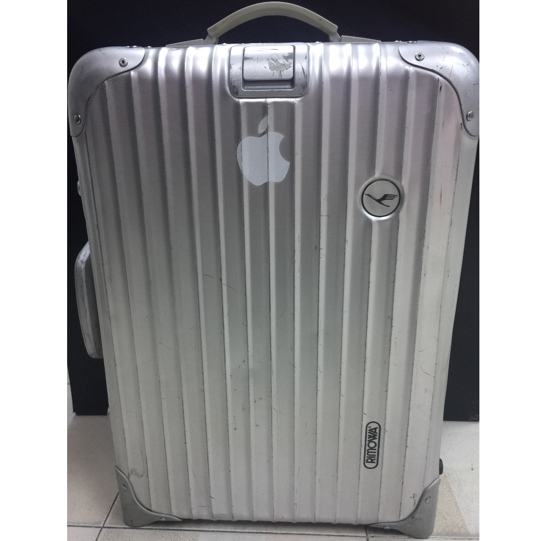 Rimowa Lufthansa Alu Collection Cabin Trolley Silver Men S Fashion Bags Wallets On Carousell