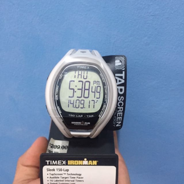 Timex unisex ironman sleek 150 hot sale