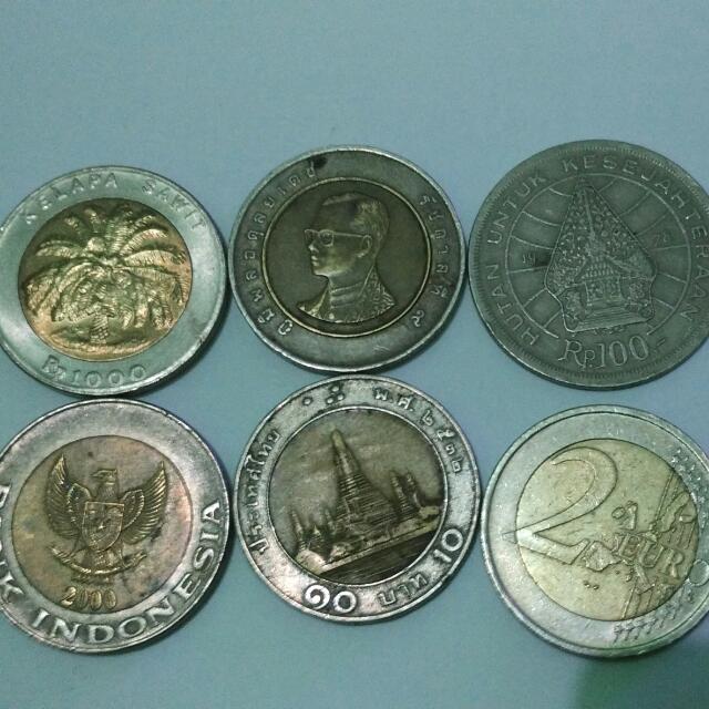 Uang Koin 1000 Euro Antik Lainnya Di Carousell