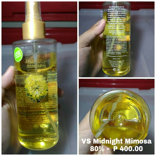 midnight mimosa body spray