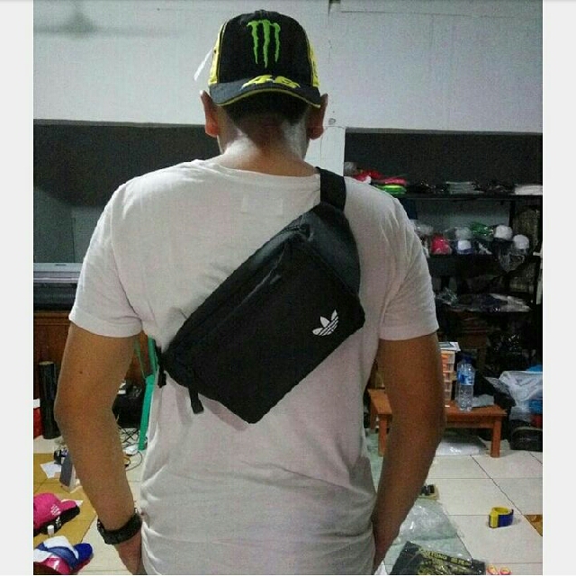 tas waist bag adidas