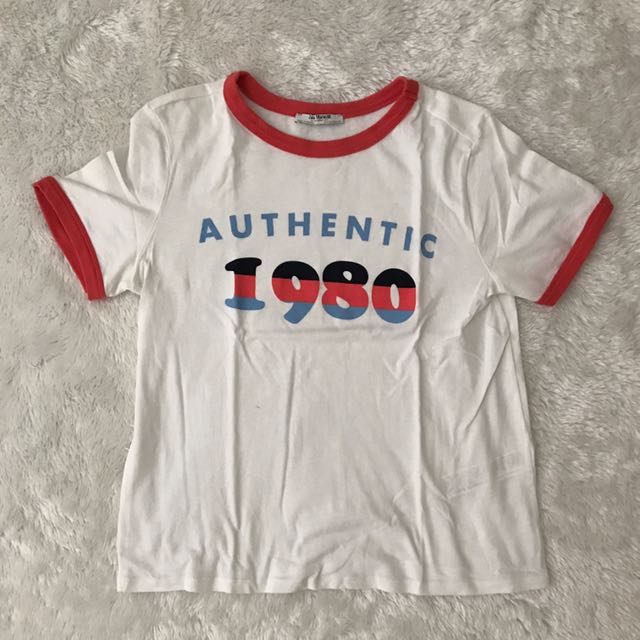 1980 t shirt zara