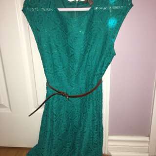 Teal dress 👗