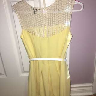 Yellow dress