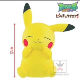 Pikachu Mania Banpresto Large Plushes
