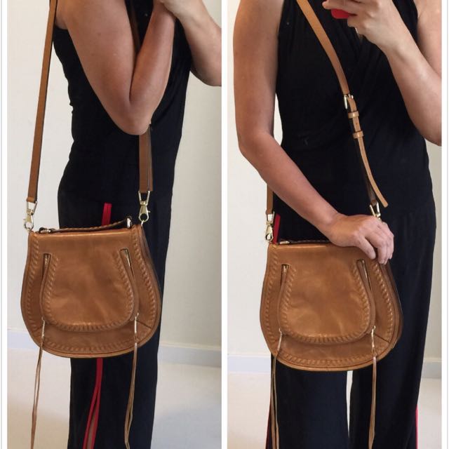 Authentic Rebecca Minkoff Vanity Saddle Bag