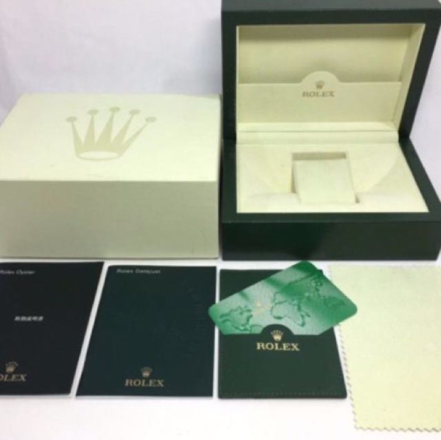 Absolutely Genuine Rolex Box absolutely authentic Luxury Watches