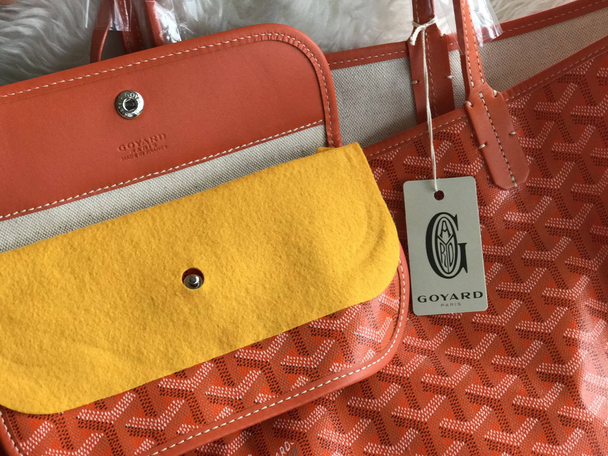 Goyard Saint Louis PM Tote Orange - BrandConscious Authentics