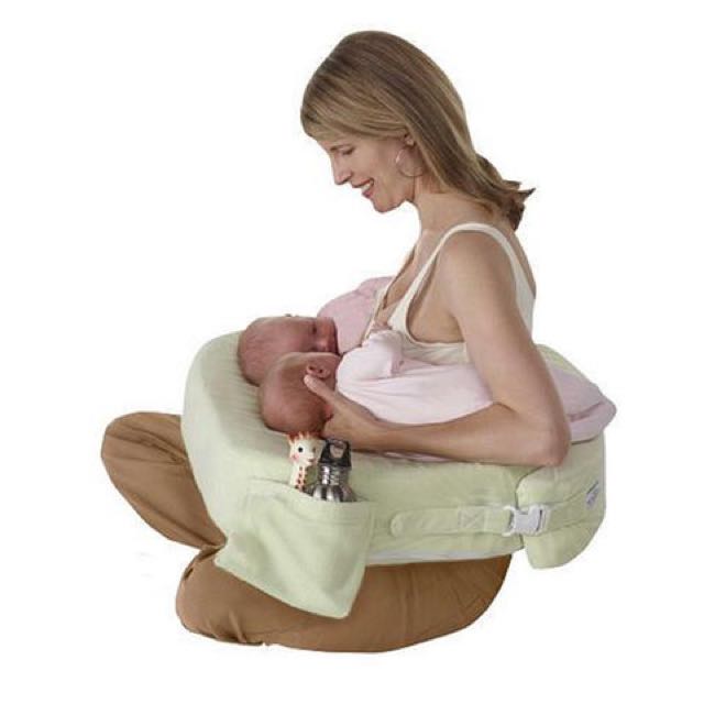 Breastfeeding Pillow For Twins Babies Kids Nursing Feeding