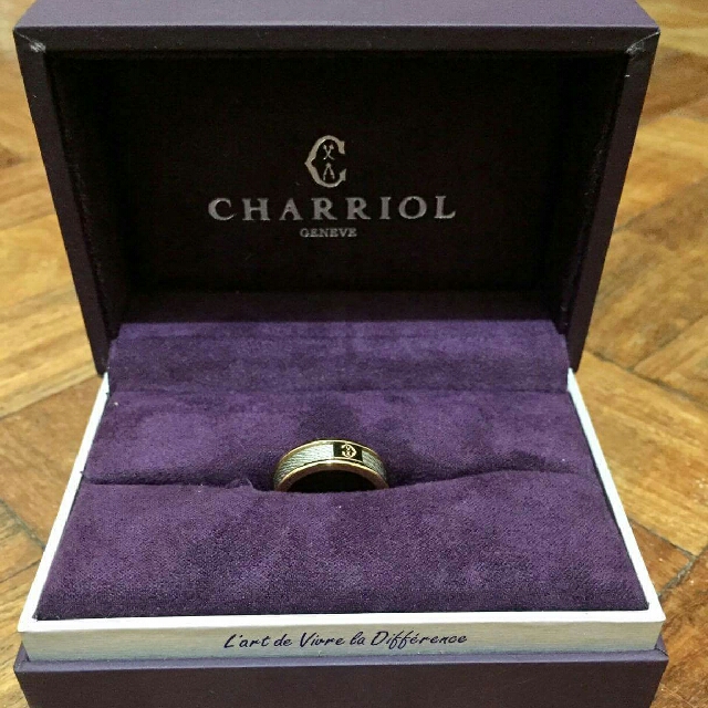 Charriol Forever Thin Ring Authentic