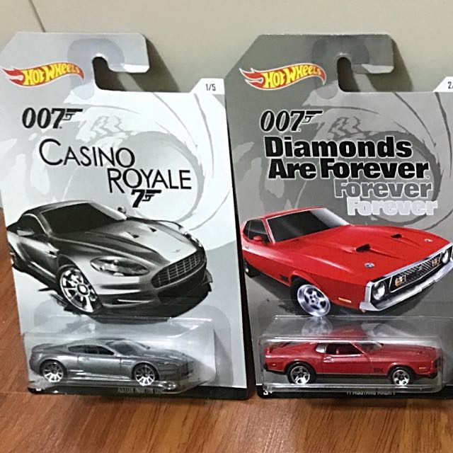 hot wheels 007 collection