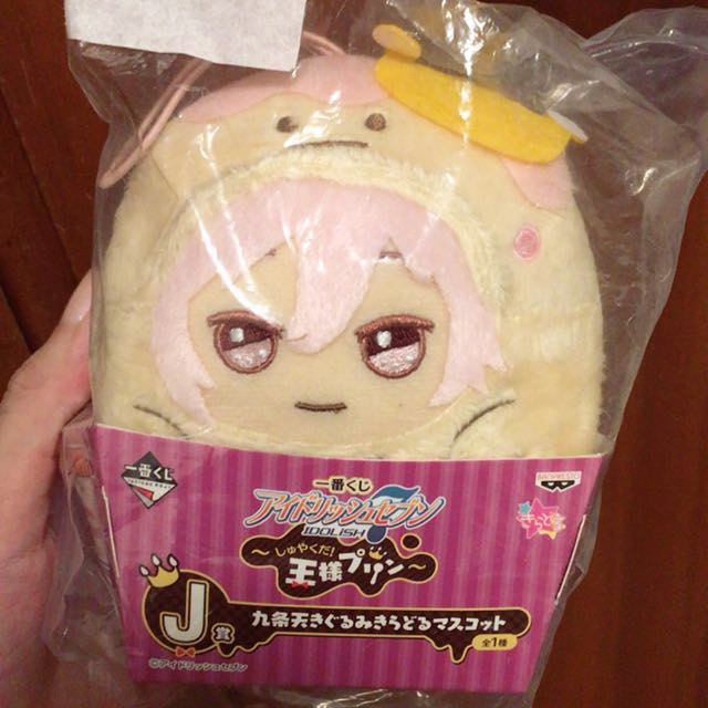 Idolish 7 Kujo tenn king pudding plush, Hobbies & Toys, Memorabilia