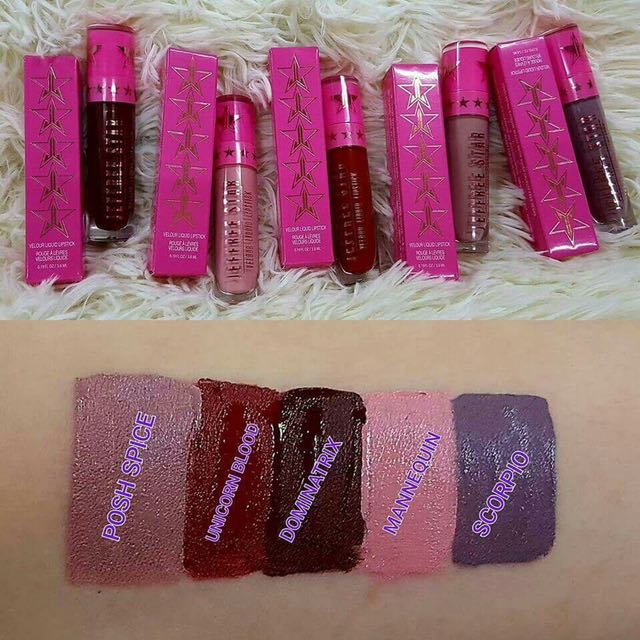 Jeffree Star Lipgloss 5 Pcs Health Beauty Makeup On Carousell