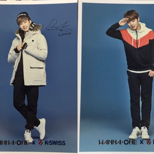 KSWISS x WANNA ONE Photo pack Official Hobbies Toys
