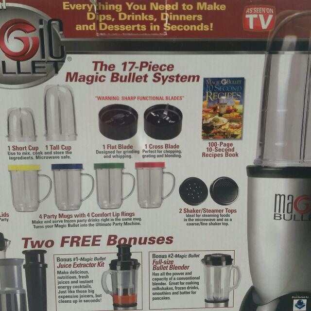 bullet juicer parts