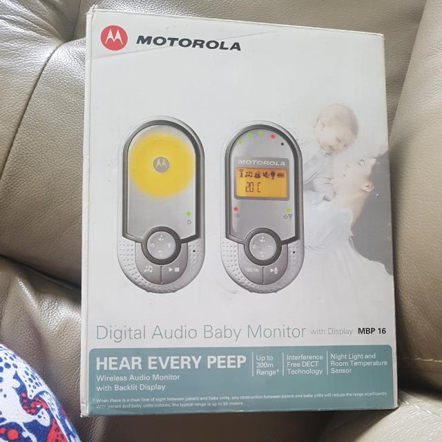 Motorola Digital Audio Baby Monitor, Babies & Kids, Infant Playtime on Carousell