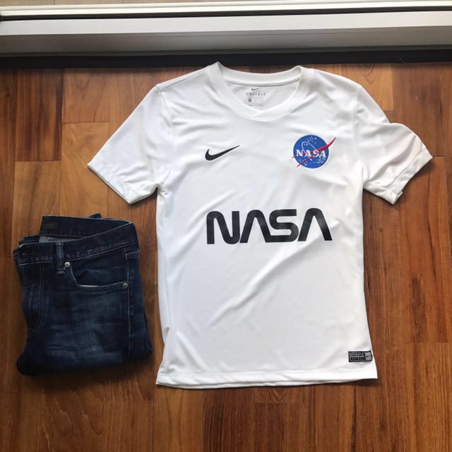 NASA Dri-Fit Tee In X-Small, Men's Fashion, Tops & Sets, Tshirts & Polo Shirts on Carousell