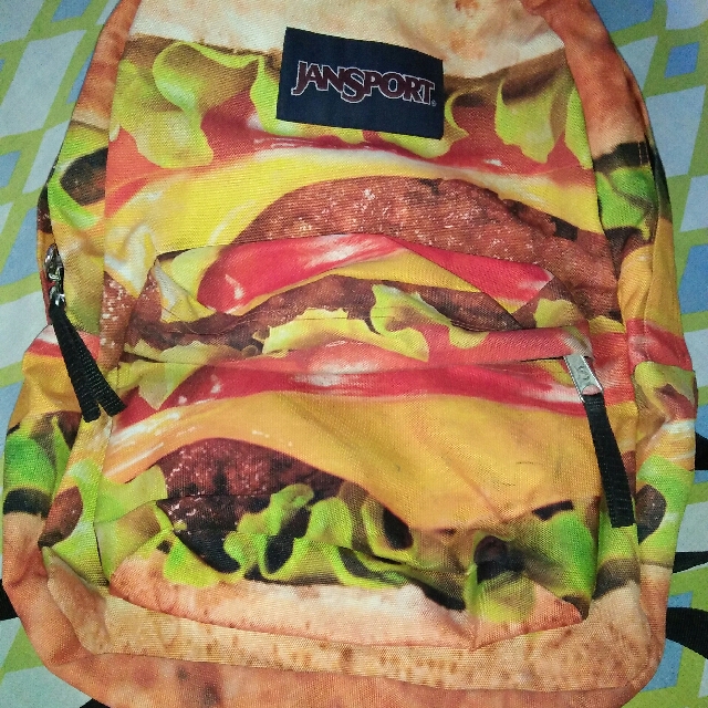 jansport hamburger backpack
