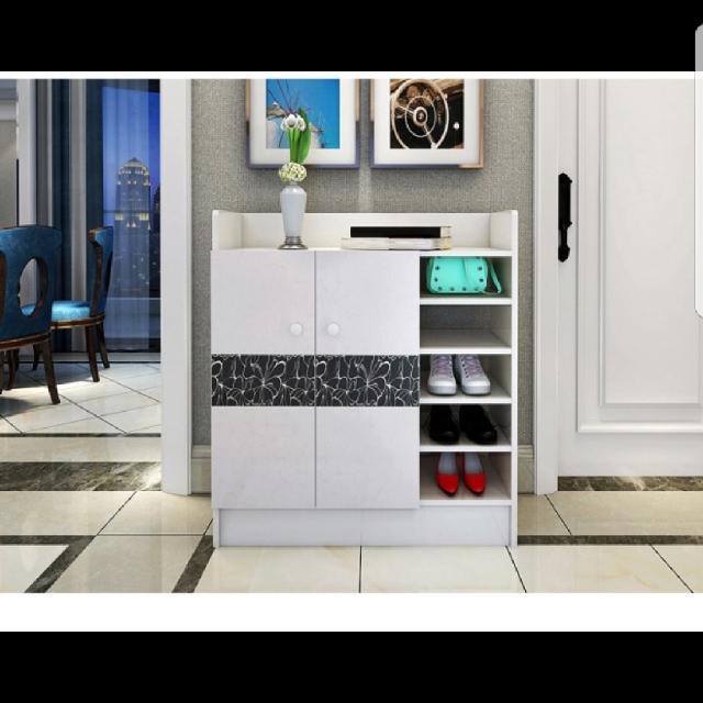 PO Hallway shoe walkway corridor shoe rack shelves, Furniture