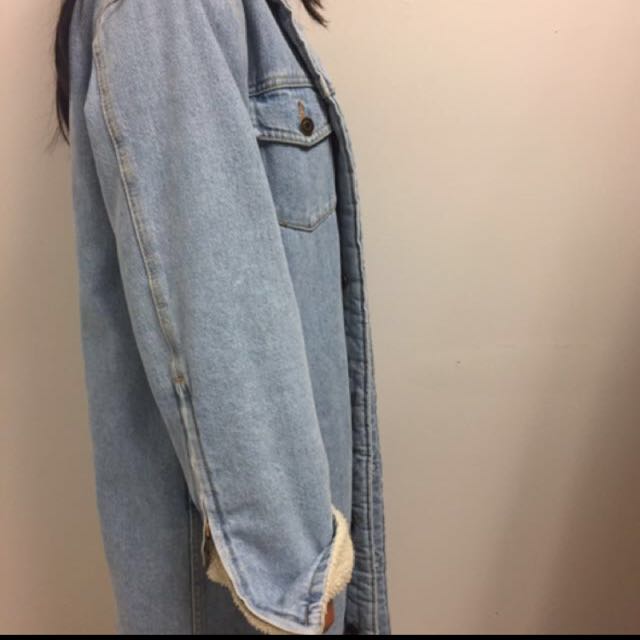 Tna murad top denim coat