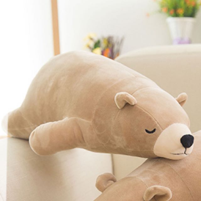 sleeping bear stuffed animal