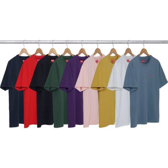 supreme small box pique tee