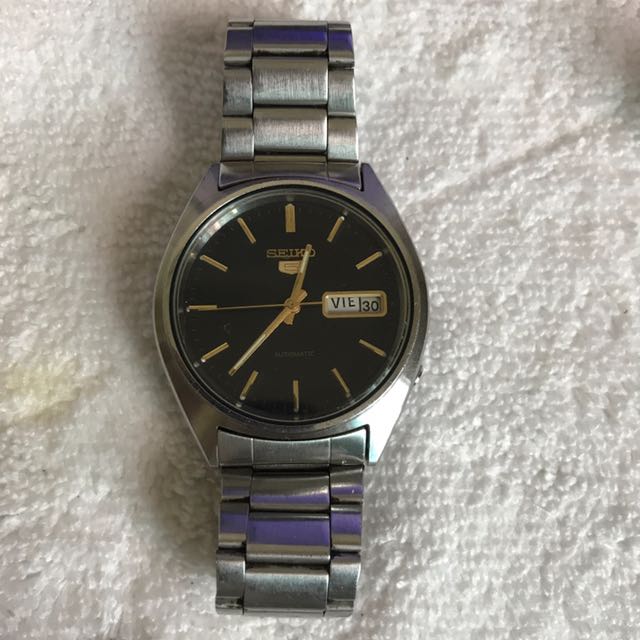 Vintage Seiko 5 17J 6309-8840 Automatic Men's Watch, Women's Fashion,  Watches & Accessories, Watches on Carousell