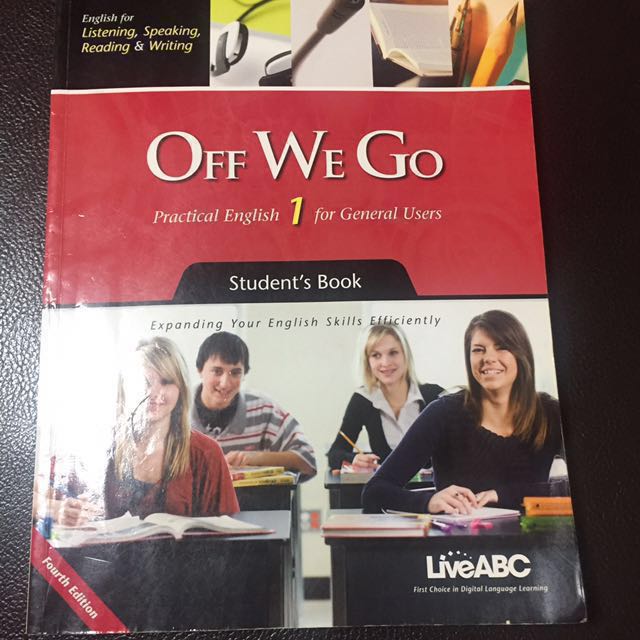 免運大學英文課本off We Go Liveabc 希伯崙出版 教科書出清 教科書在旋轉拍賣