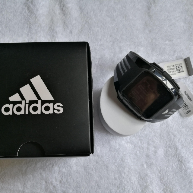 ADIDAS Duramo XL Digital Dial Black Rubber Men s Watch Mobile