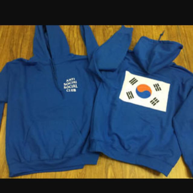 Assc korean flag hoodie hotsell