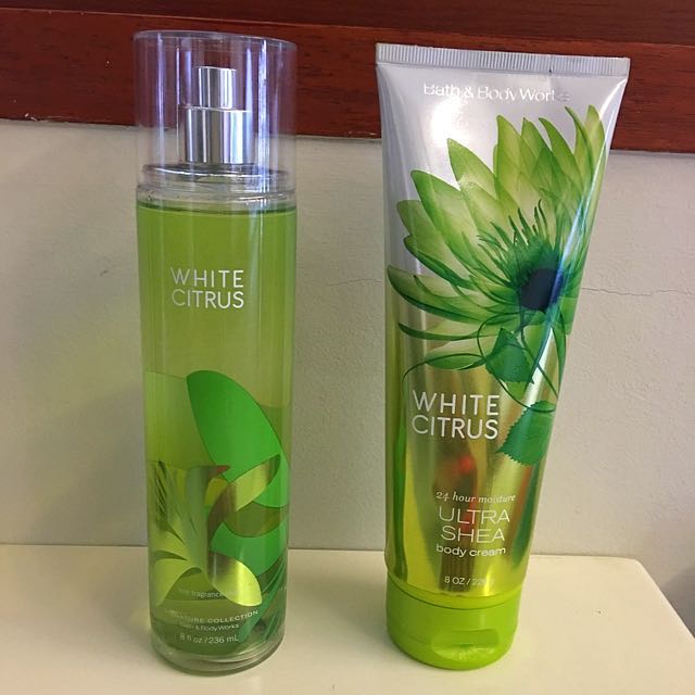 Bath Body Works White Citrus Series Health Beauty Bath