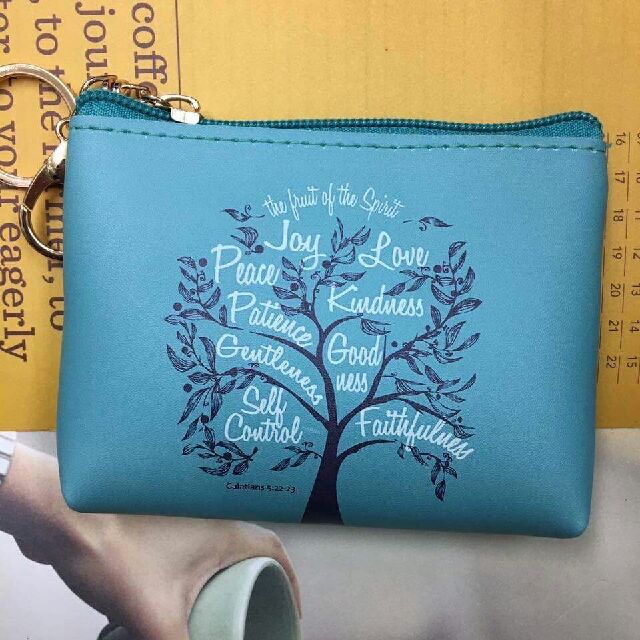Scripture Purses Bible Verse Pouch/purse, Women's Fashion, Bags & Wallets, Purses ...