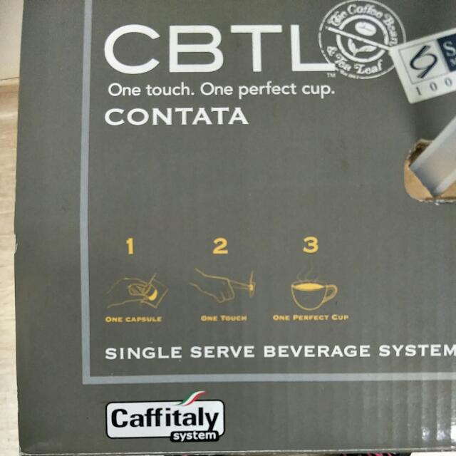 CBTL Single Serve Beverage System, TV & Home Appliances, Kitchen