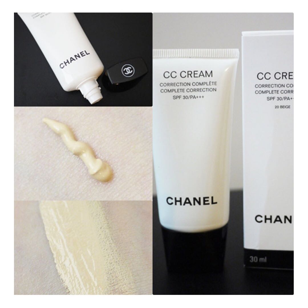 CHANEL - CC CREAM #BEIGE 20 (30 ML), Beauty & Personal Care, Face, Makeup on  Carousell